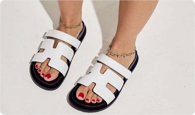 Papete Anatômica Feminina Velcro Zalica Branca