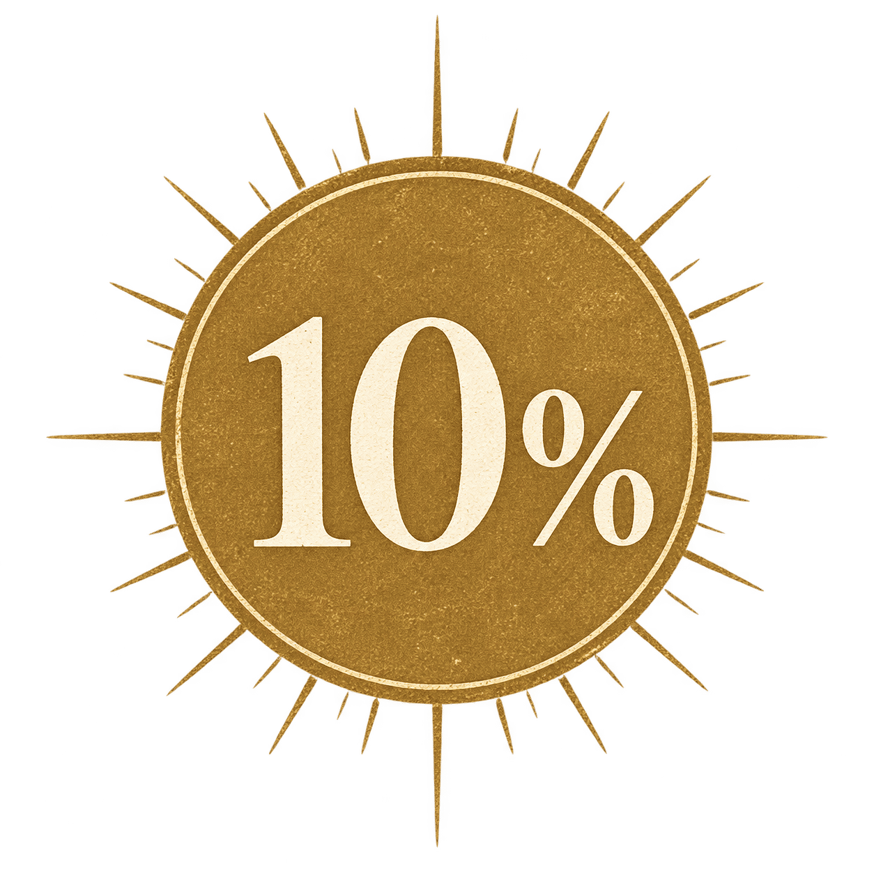 10% de desconto