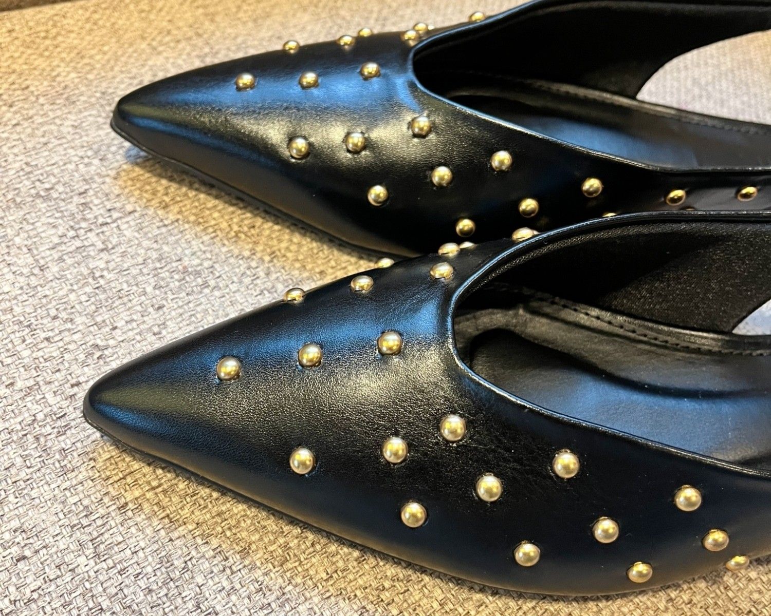 Sapatilha Slingback Ani Preta
