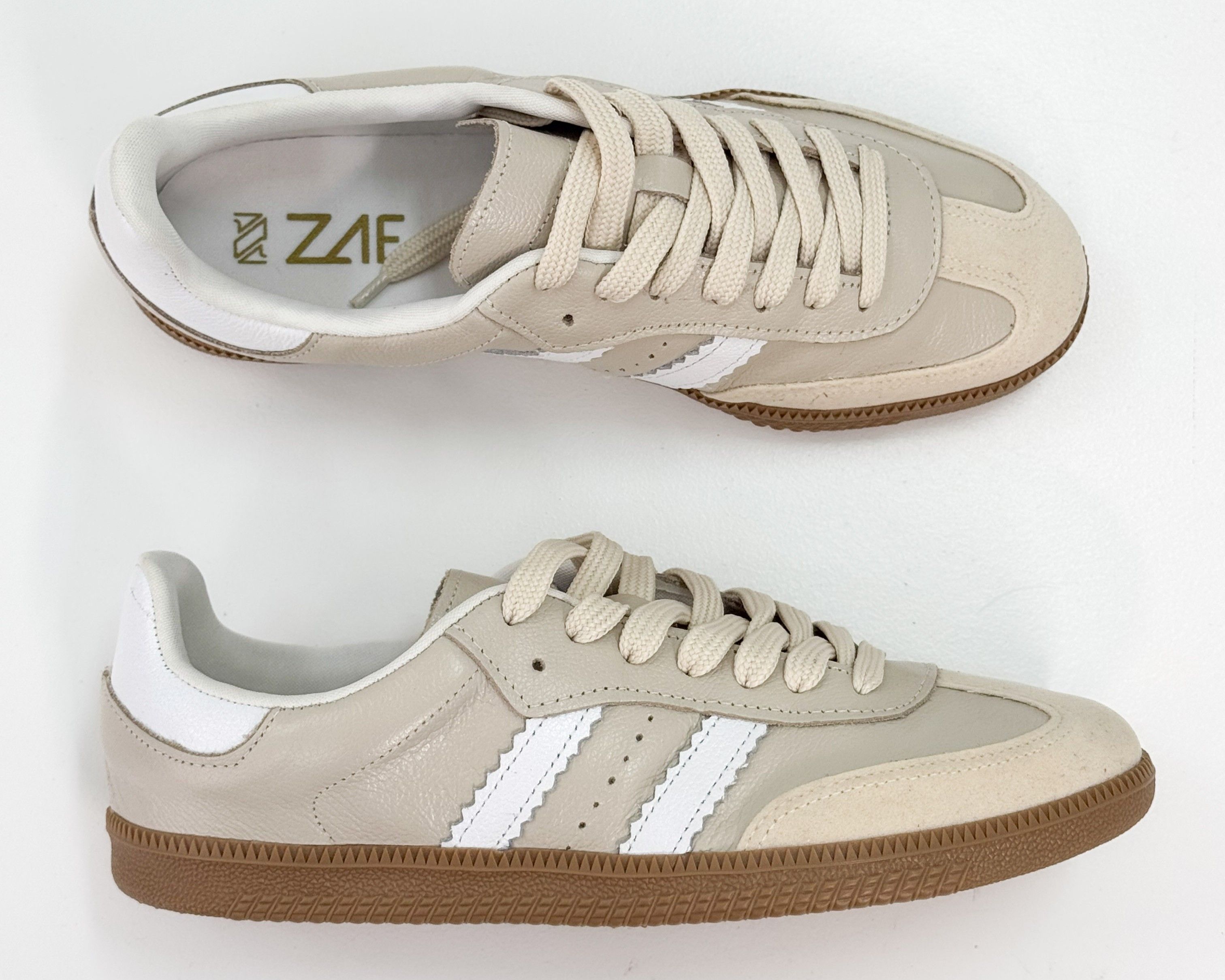Tênis Samba Couro Off-White