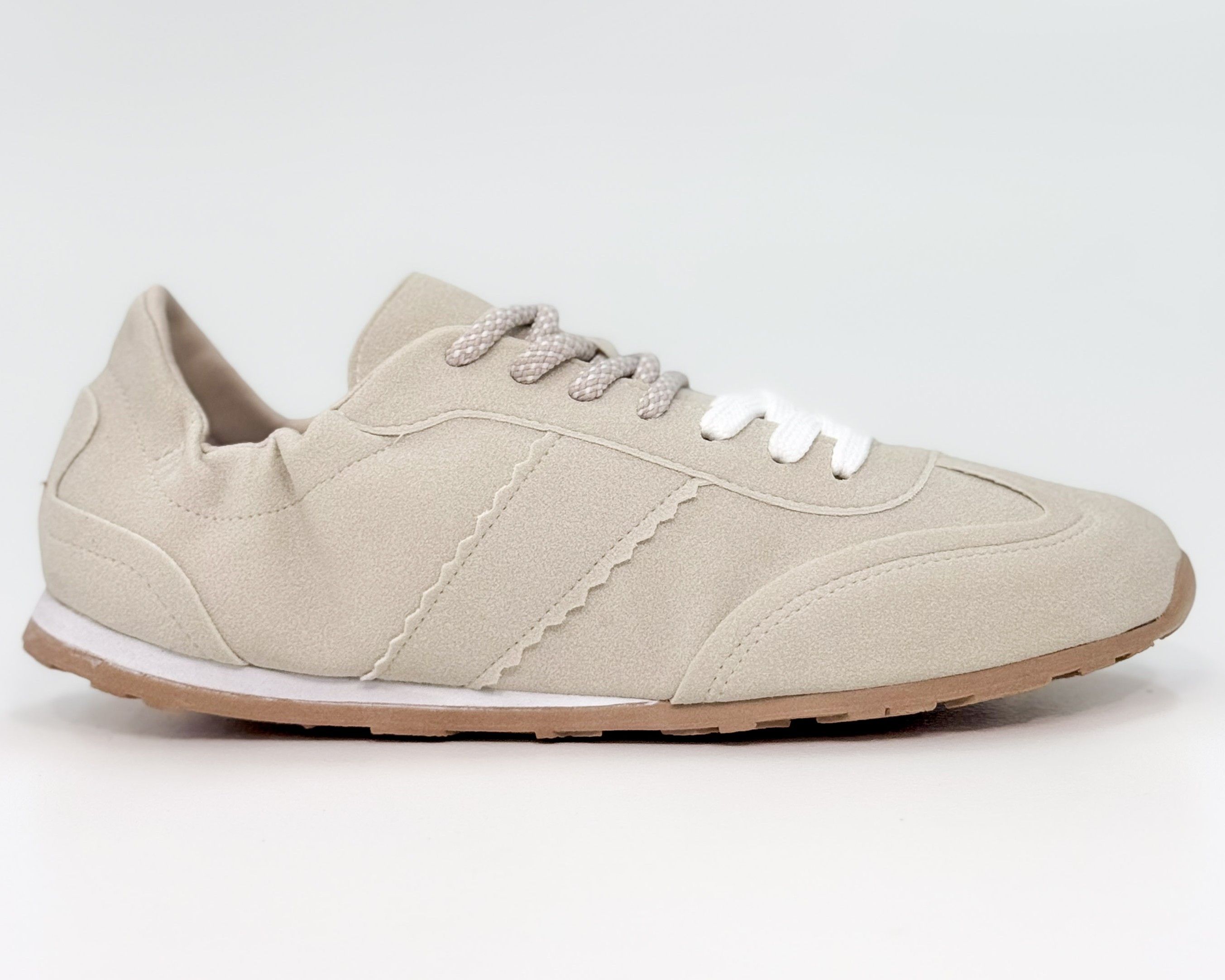 Tênis Capri Suede Off White