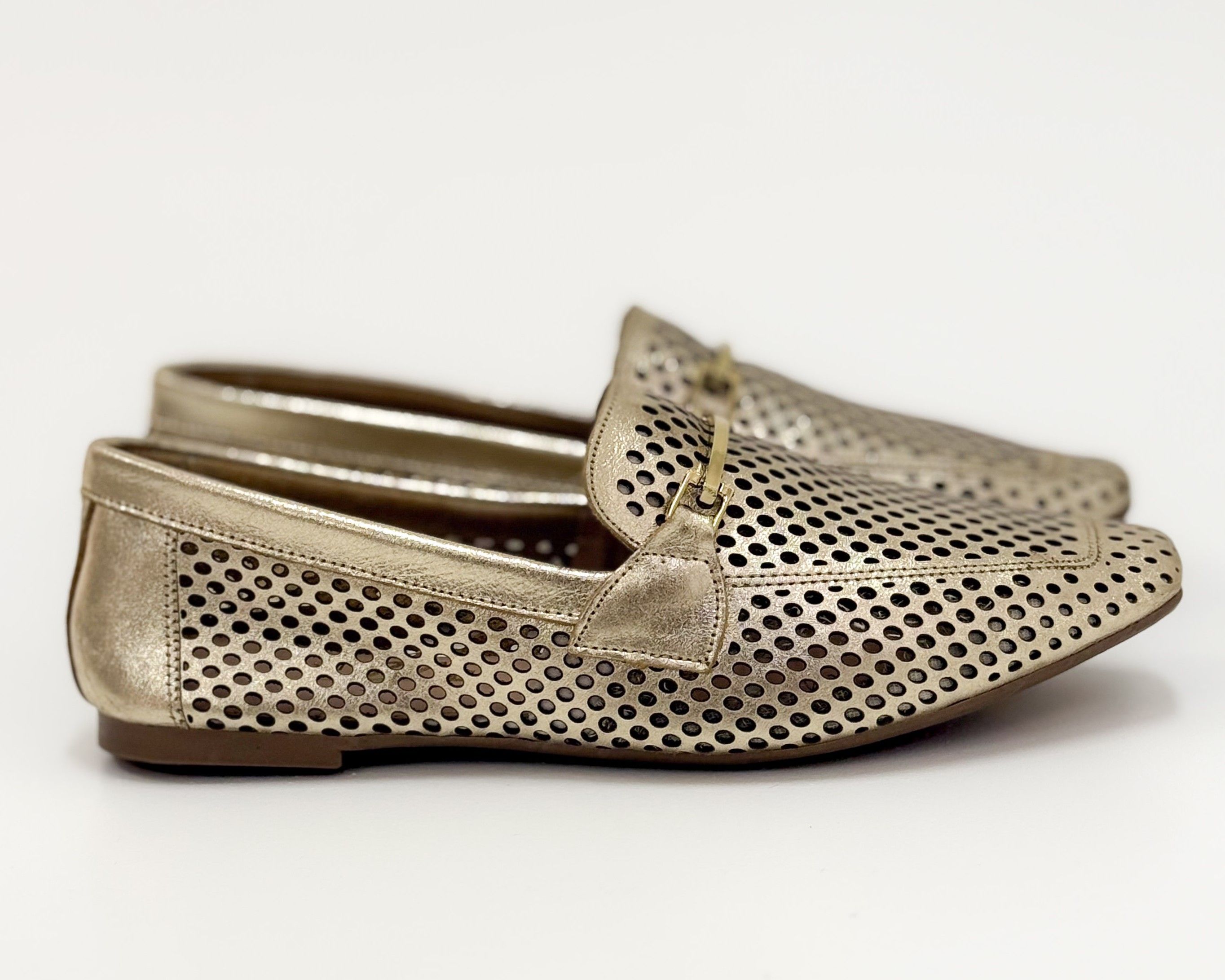Mocassim Diani Ouro
