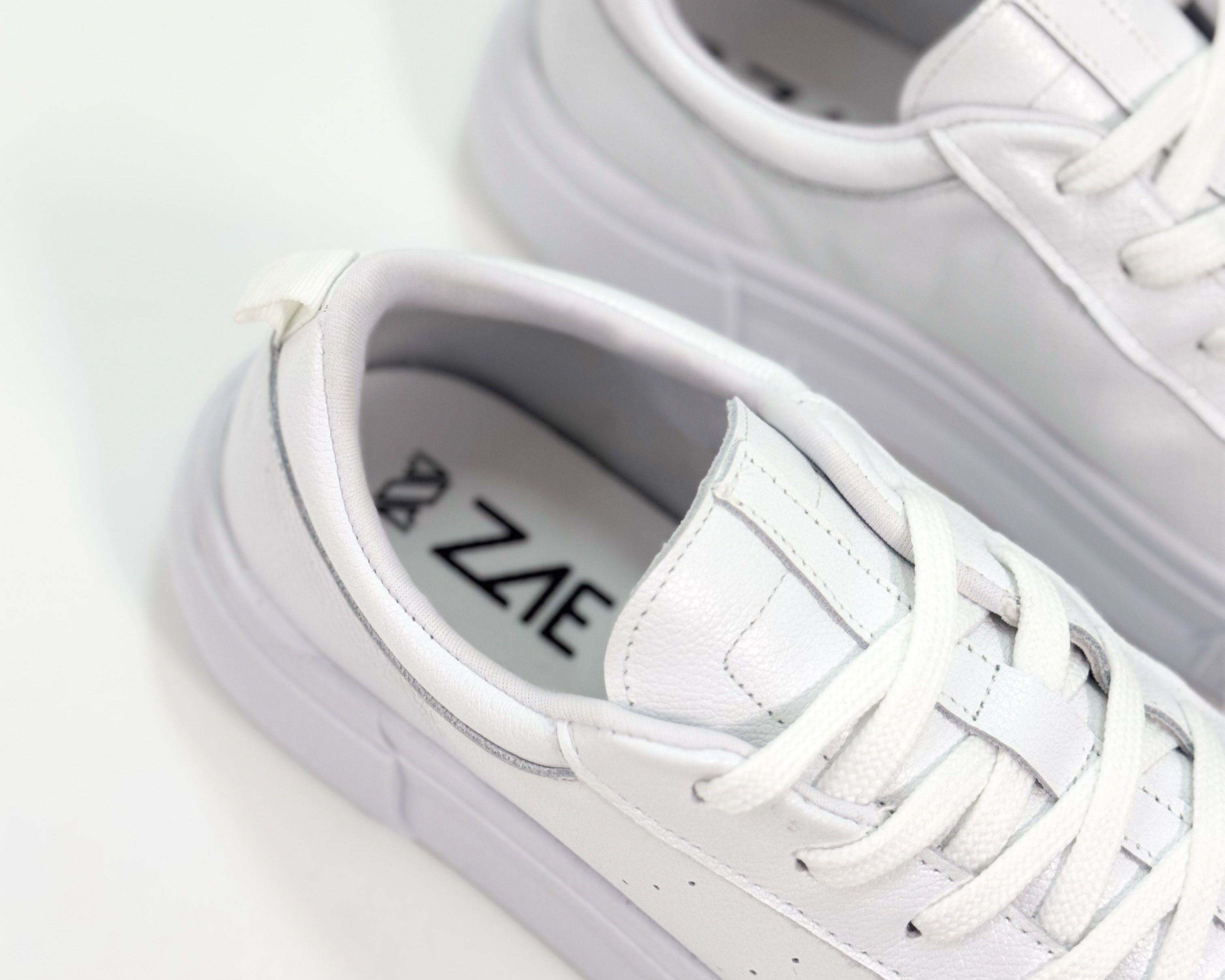 Tênis Casual Couro Branco