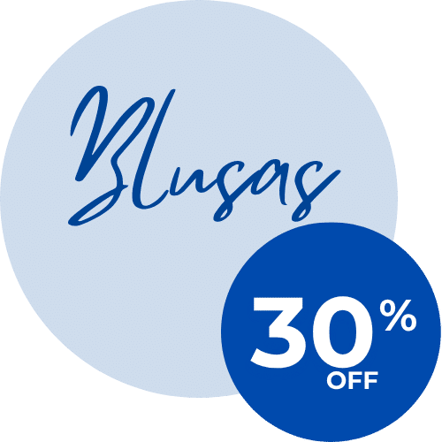 Blusas com 30% OFF
