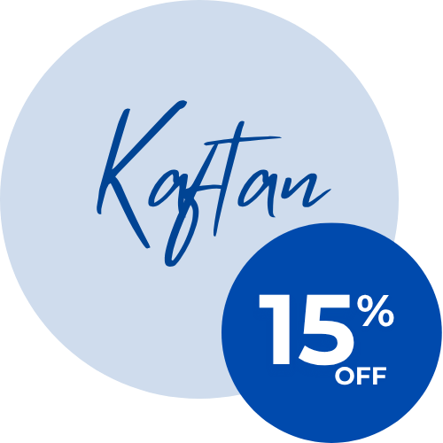 Kaftan com 15% OFF