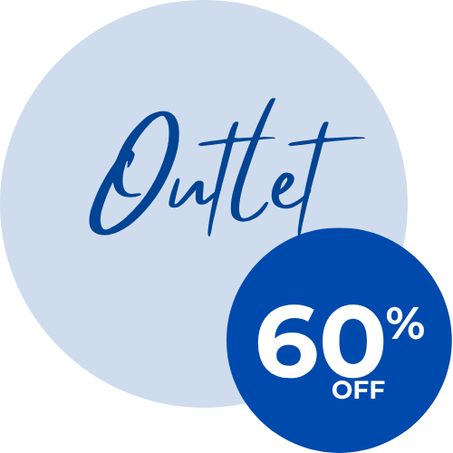 Outlet com 60% OFF