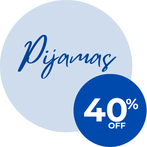 Pijamas com 40% OFF