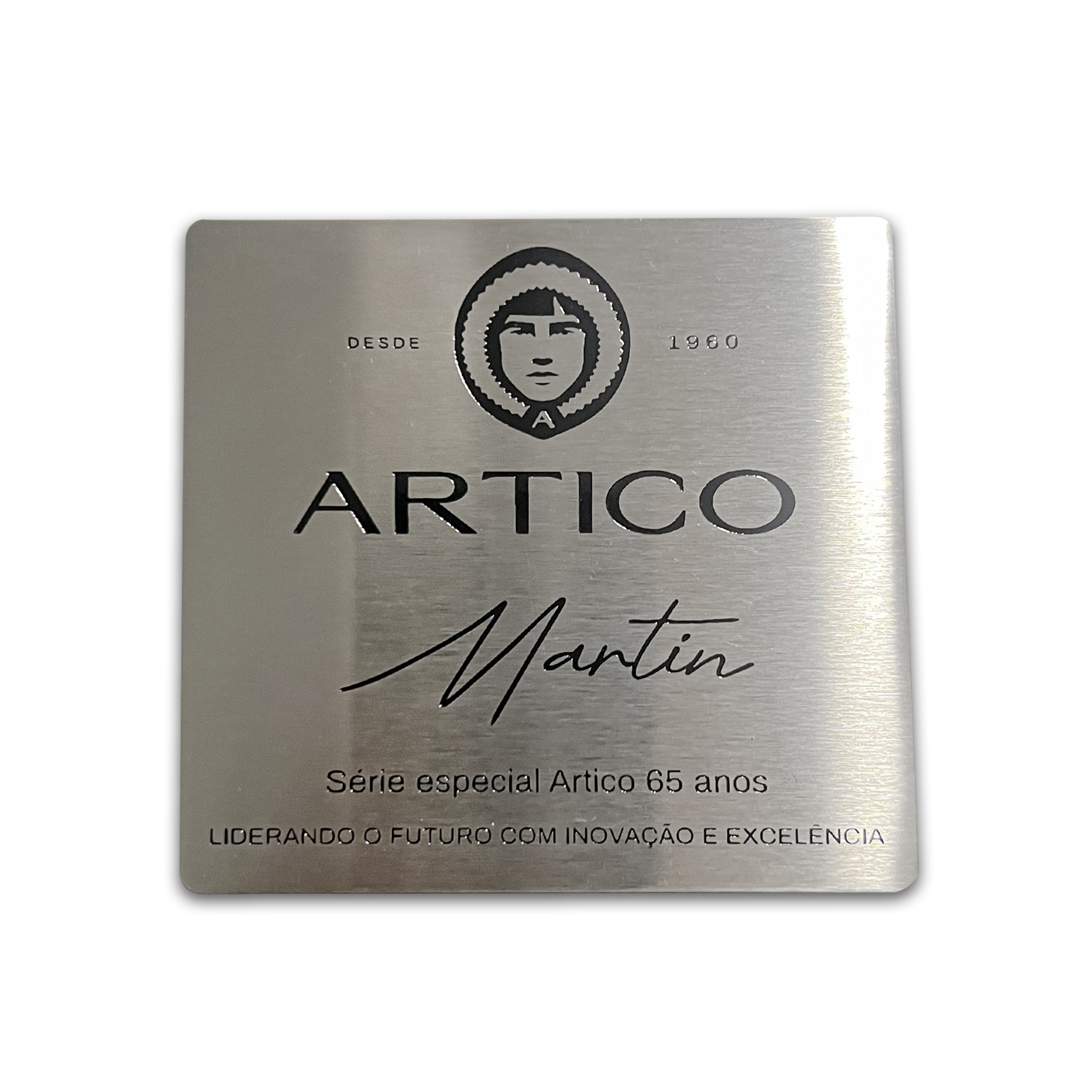 Placa personalizada Artico