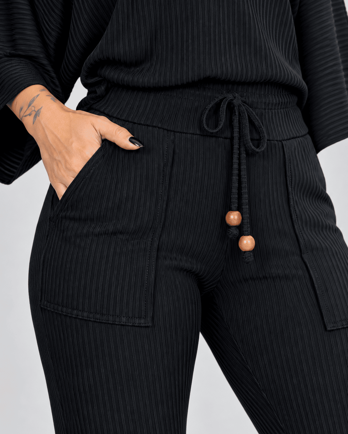 Caimento da Calça Reta Cibele