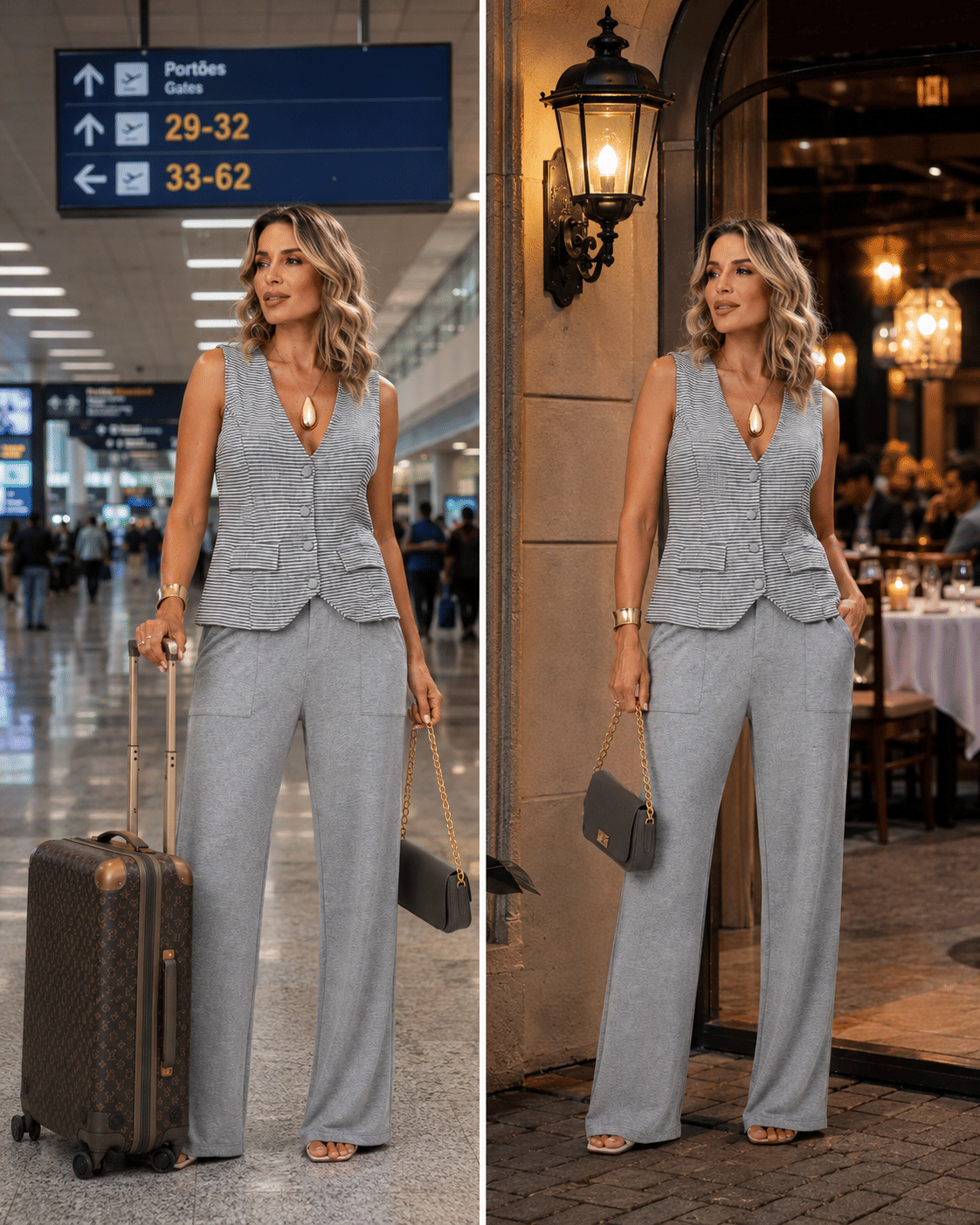 Como usar o Conjunto Kate Off White e Preto