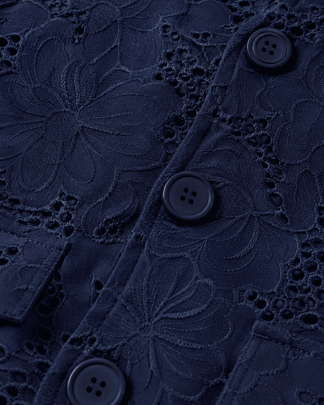 Caimento da Pantalona Kate Azul Marinho