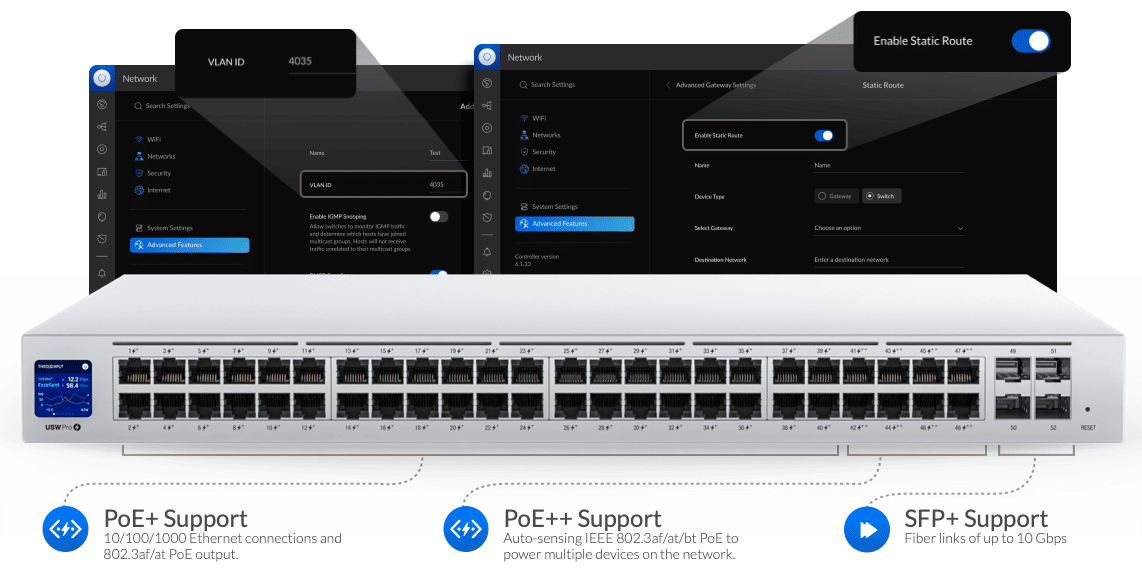 USW-PRO-48-POE-BR - Software