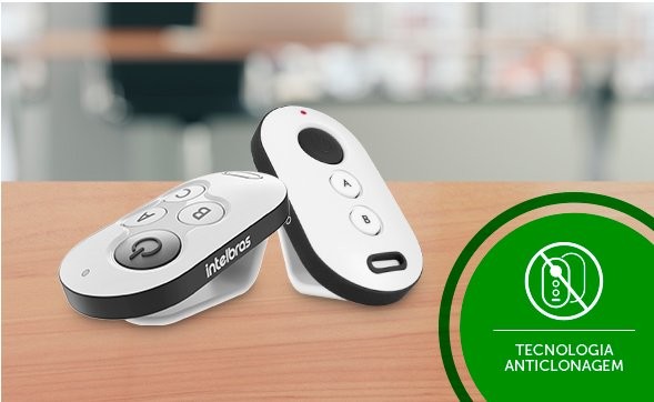 XTR 1000 Rosa - Controle para garagem anticlonagem