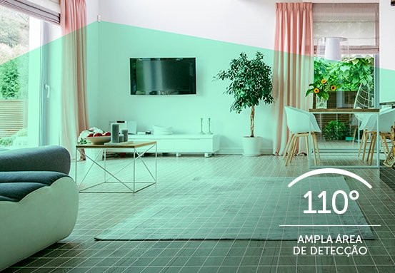 IVP 5000 LD - Ampla área de detecção