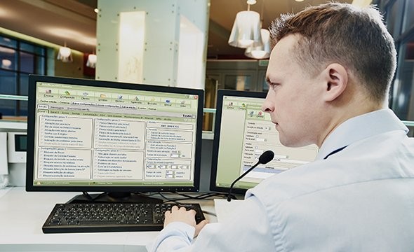 HIGH POWER ELC 5003 - Interligação com central de alarme para monitoramento