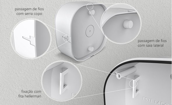VBOX 1100 E - Passagem de fios