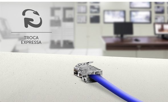 CONEX 3000 RJ45 CAT6 - Troca expressa