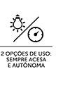 PSA 125 - Sempre acesa ou autônoma