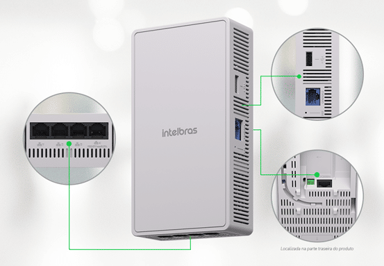 RW 6305W - Conectividade Gigabit com suporte PoE