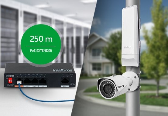 SF 500 Hi-PoE SKD - Conecte até as câmeras mais distantes
