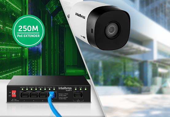 S1105F-P - Maior alcance PoE
