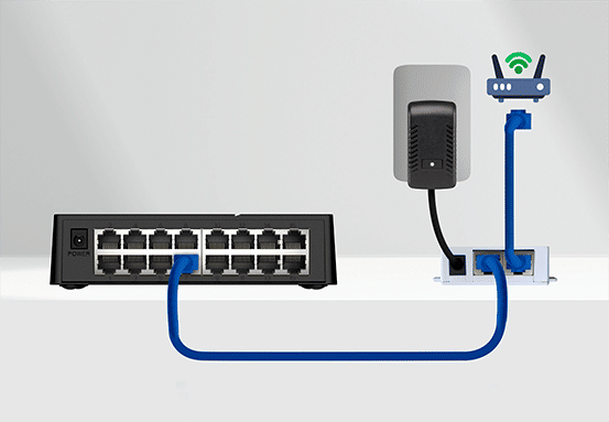 S1116F - PoE passivo