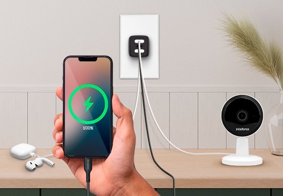 EC 12 POWER 32W GaN - Carregamento versátil 