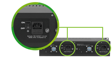 KX 1400 R - Fonte redundante