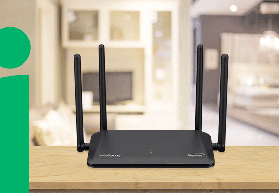 SR1041E - Conexão WI-FI e cabeada com alta velocidade